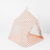 Checker Toffee Play Tent