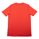 Adult Solid Tee in Engine Red