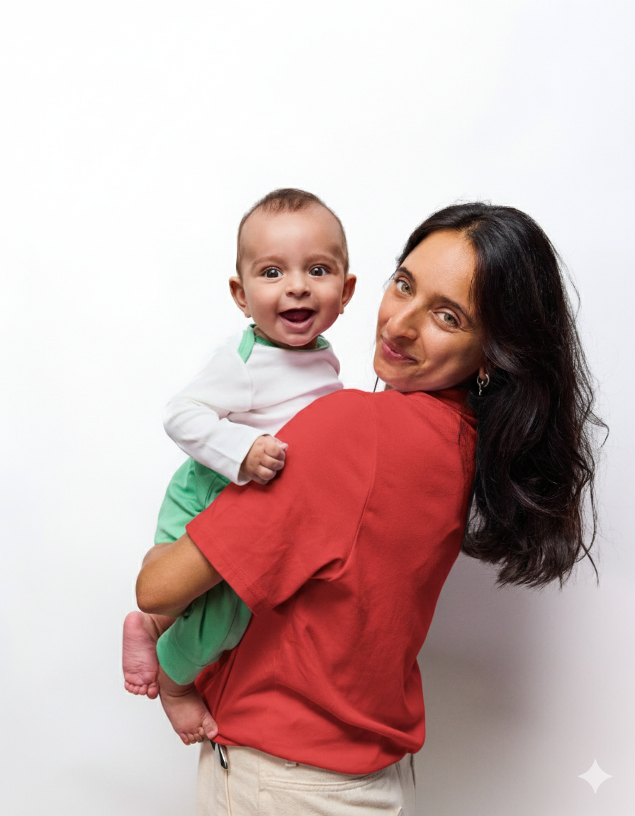 Arquia Adult Solid Tshirt Engine Red