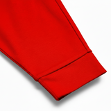 Engine Red | Arquia Baby Cotton Jogger Pants Peruvian Pima Cotton