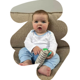 Cozy Comfort Bundle: Long Sleeve Bodysuits + Jogger Pants in Chambray Blue