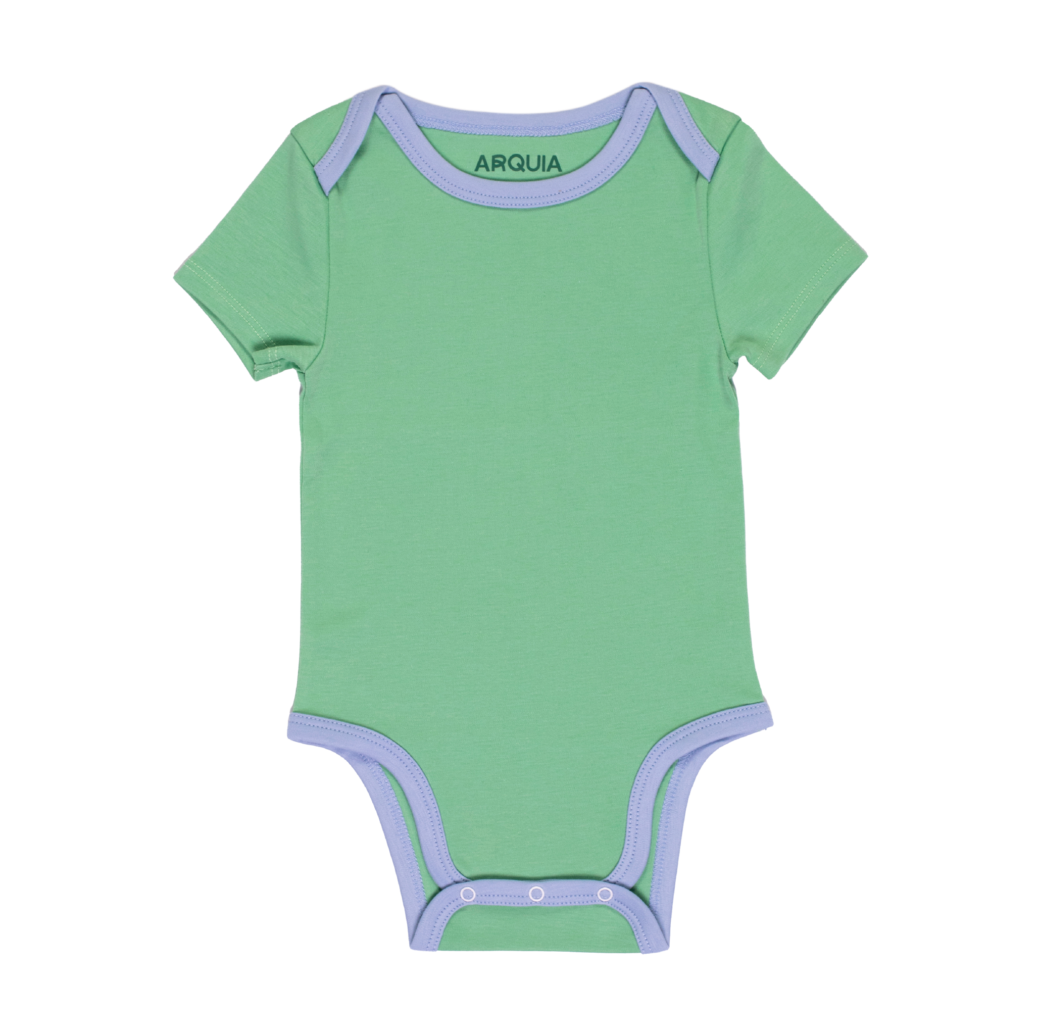 Arquia Short sleeve baby onesie in Peruvian Pima cotton