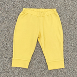 Cozy Comfort Bundle: Long Sleeve Bodysuits + Jogger Pants in Misted Yellow