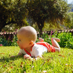 Baby in red Sunny Day Set