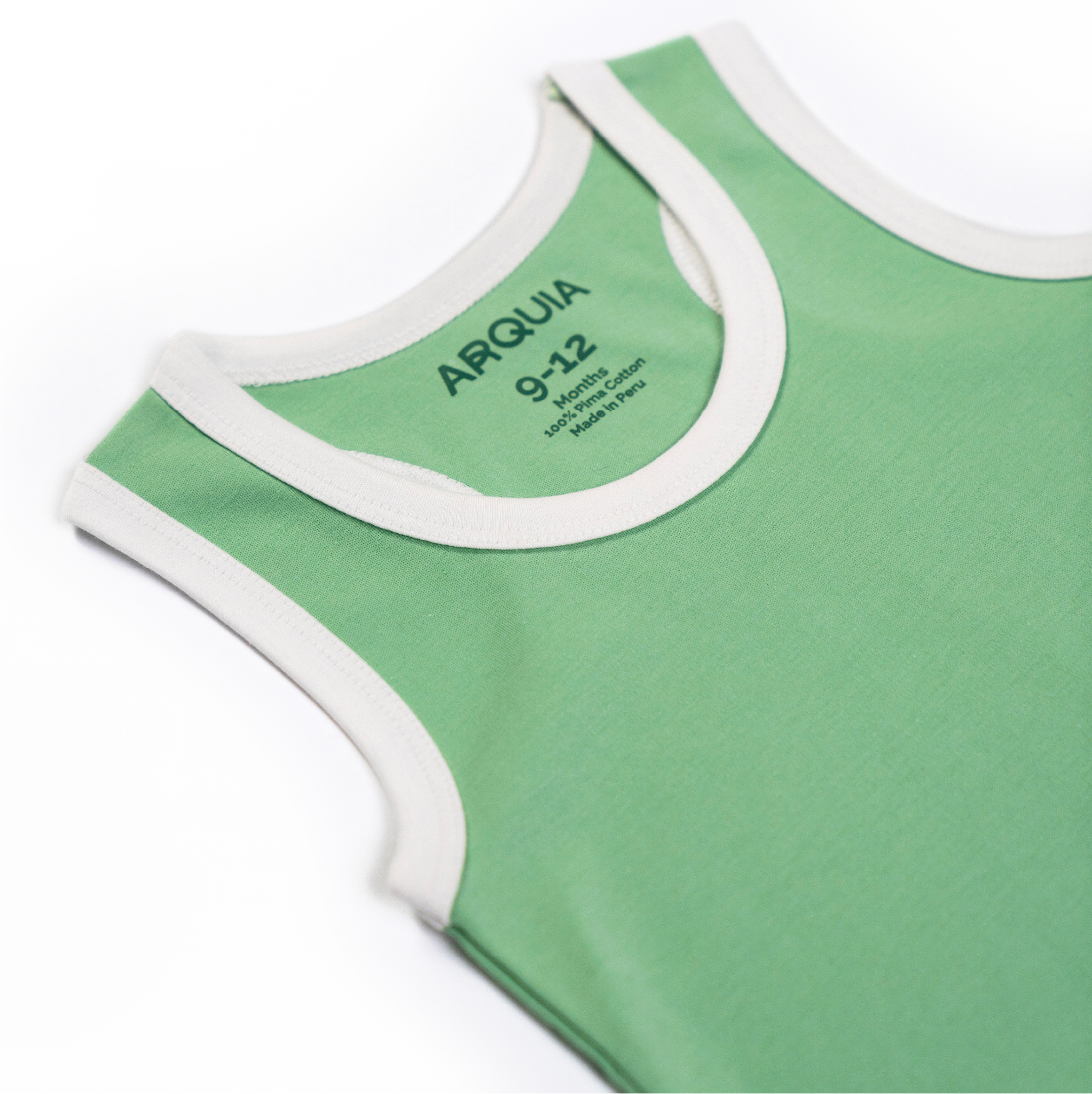 Arquia Sleeveless Summer Romper Peruvian Pima Cotton