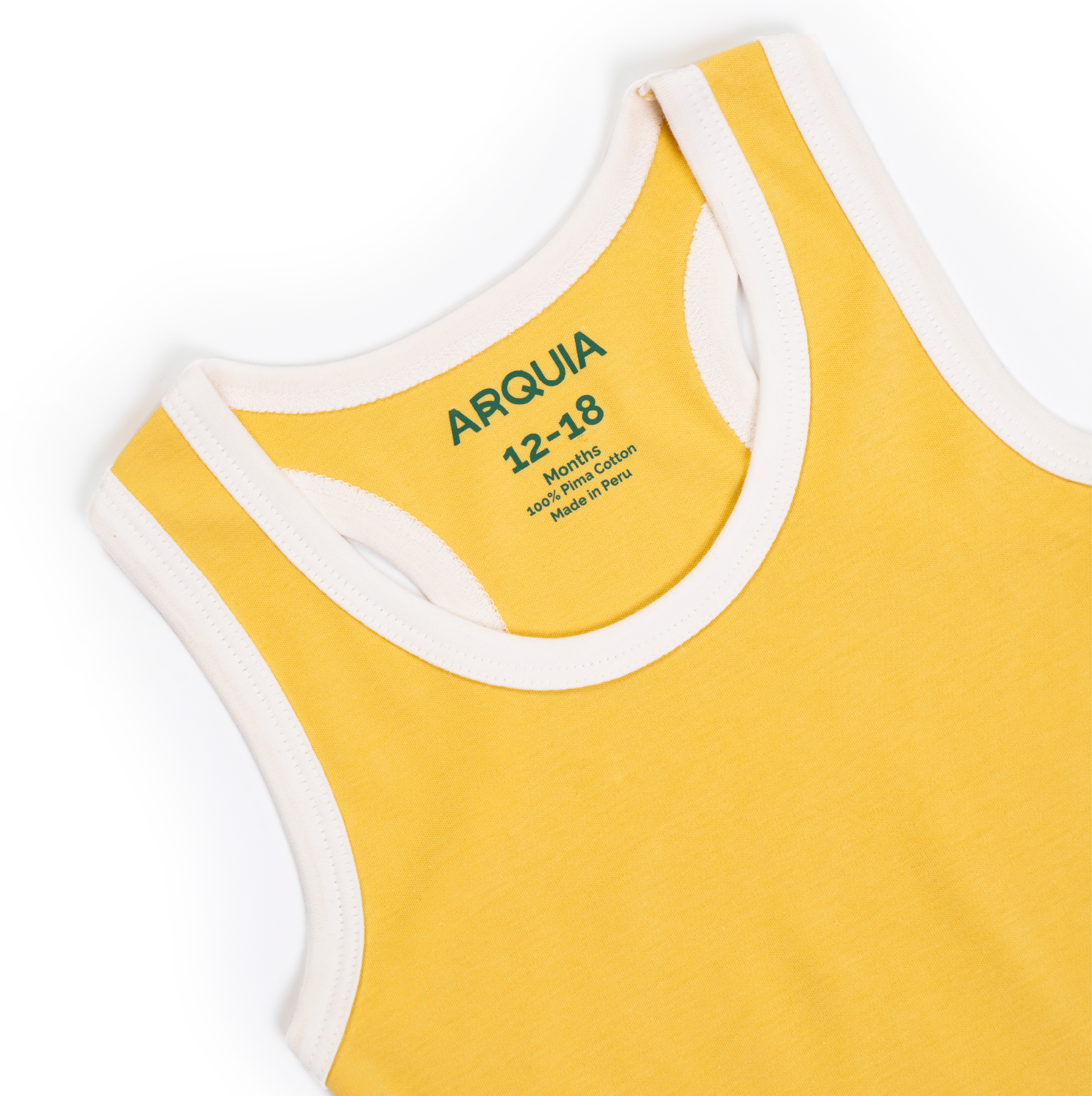Arquia Sleeveless Summer Romper Peruvian Pima Cotton