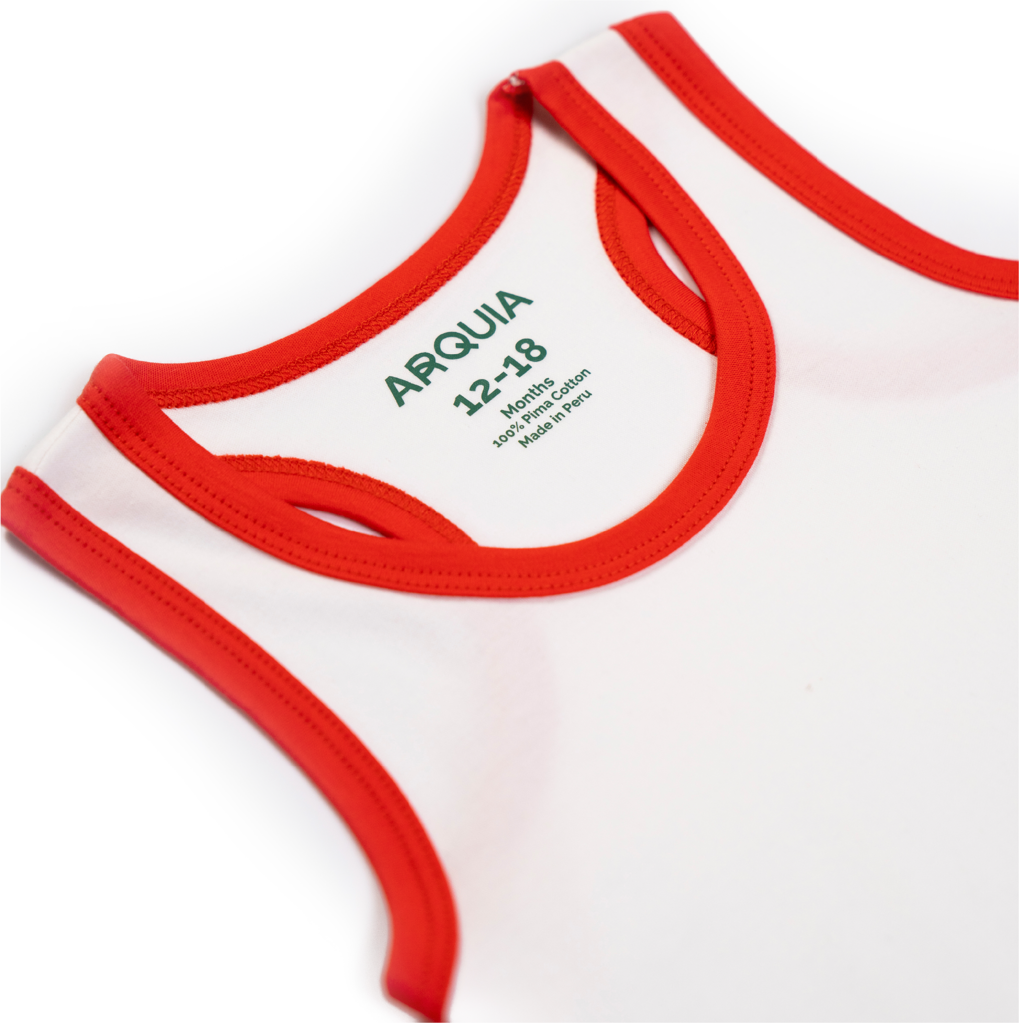 Arquia Sleeveless Summer Romper peruvian pima cotton