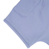 Details Arquia Cotton Shorts Chambray Blue
