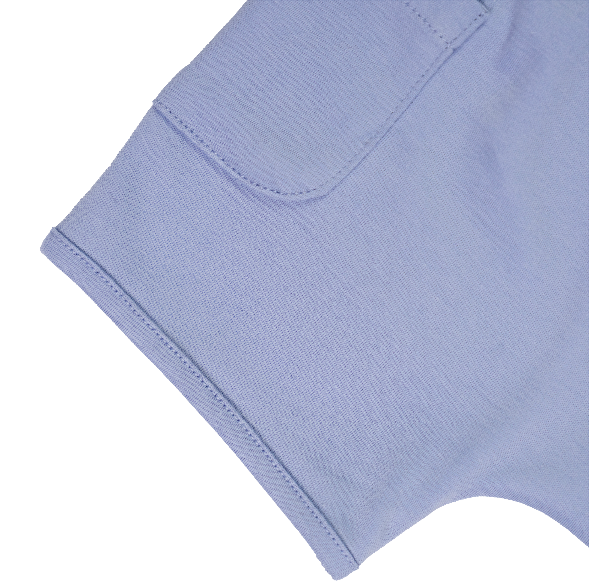 Details Arquia Cotton Shorts Chambray Blue