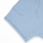 Chambray Blue | Details Arquia Cotton Shorts Chambray Blue