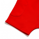 Engine Red | Details Arquia Cotton Shorts in Engine Red