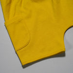 Details Close Up Details Arquia Cotton Shorts in Misted Yellow