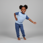 Navy Blue, Light Blue with Navy Blue