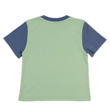 Parent & Me T-Shirt Bundle in Grass Green + Navy Blue