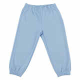 Light Blue | Light blue kid pants on a white background