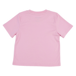Kids Tshirt Solid Color Pink Back made of 100% Peruvian Pima Cotton