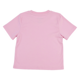 Kids Tshirt Solid Color Pink Back made of 100% Peruvian Pima Cotton