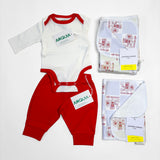 Arquia + Javiera Kids Newborn Bundle in Red