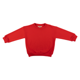 Arquia Sweatshirt in Red Engine made of Premium peruvian Cotton