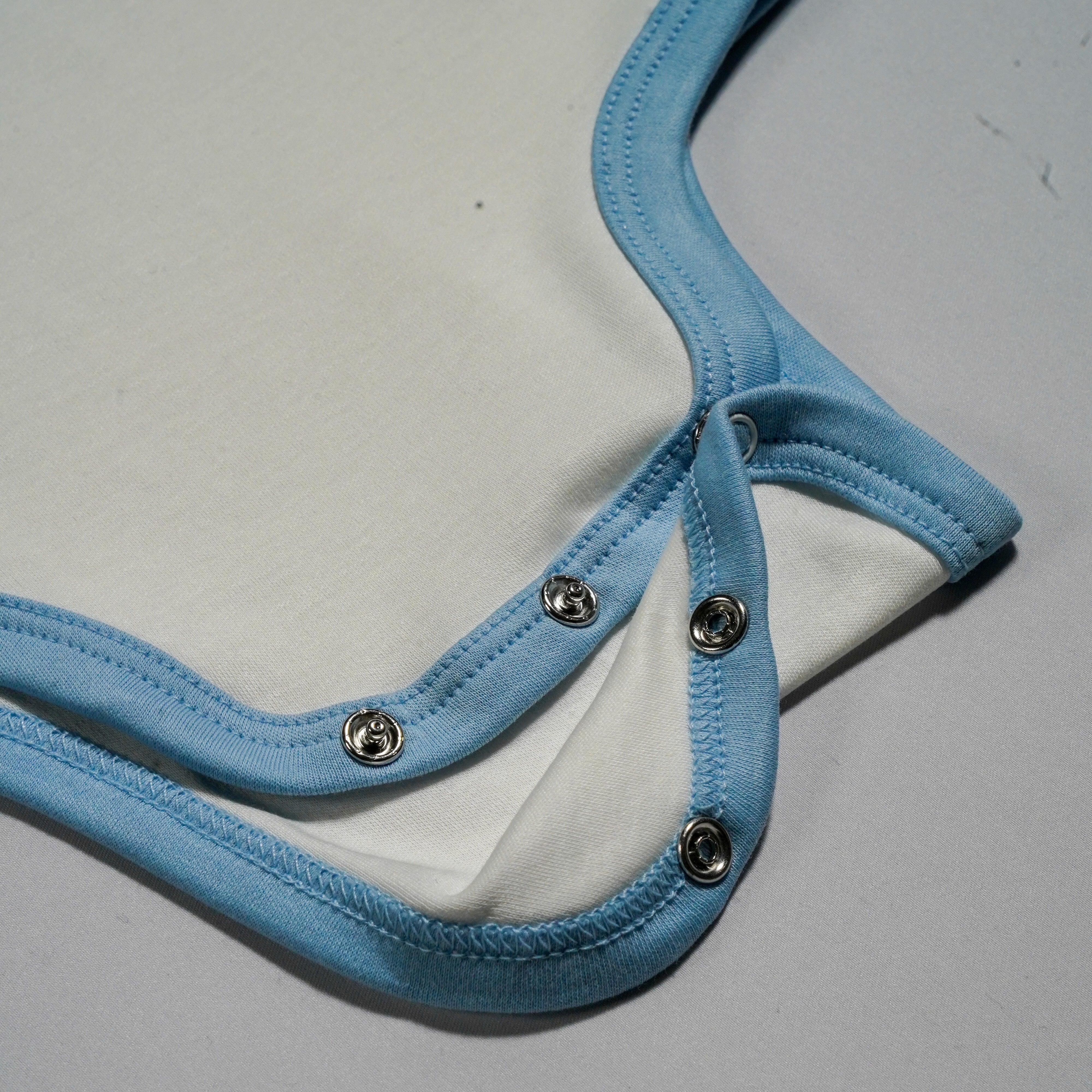 Hassle free snap closures for easy changing onesie