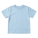 Light Blue | Light blue t-shirt on a white background