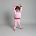 Pink with Engine Red | 